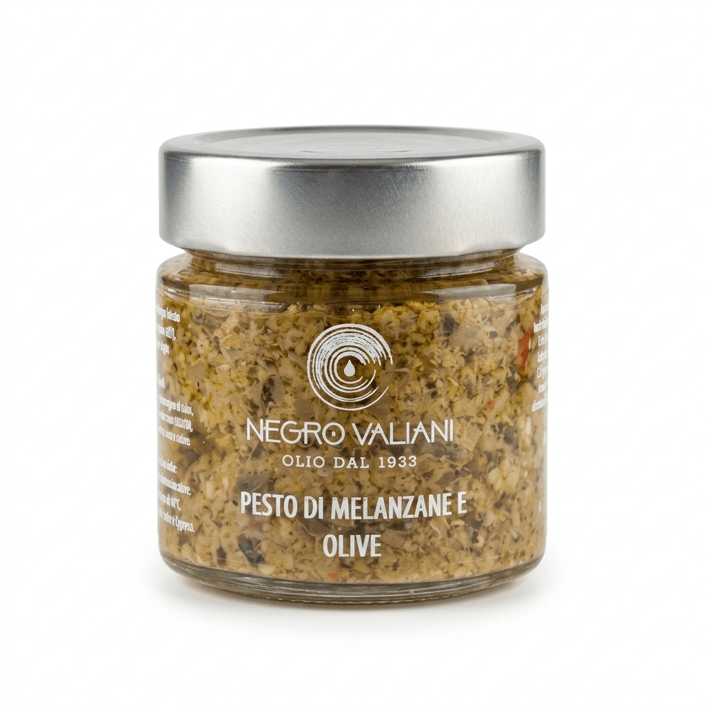 Pesto di melanzane e olive Pesto di melanzane e olive