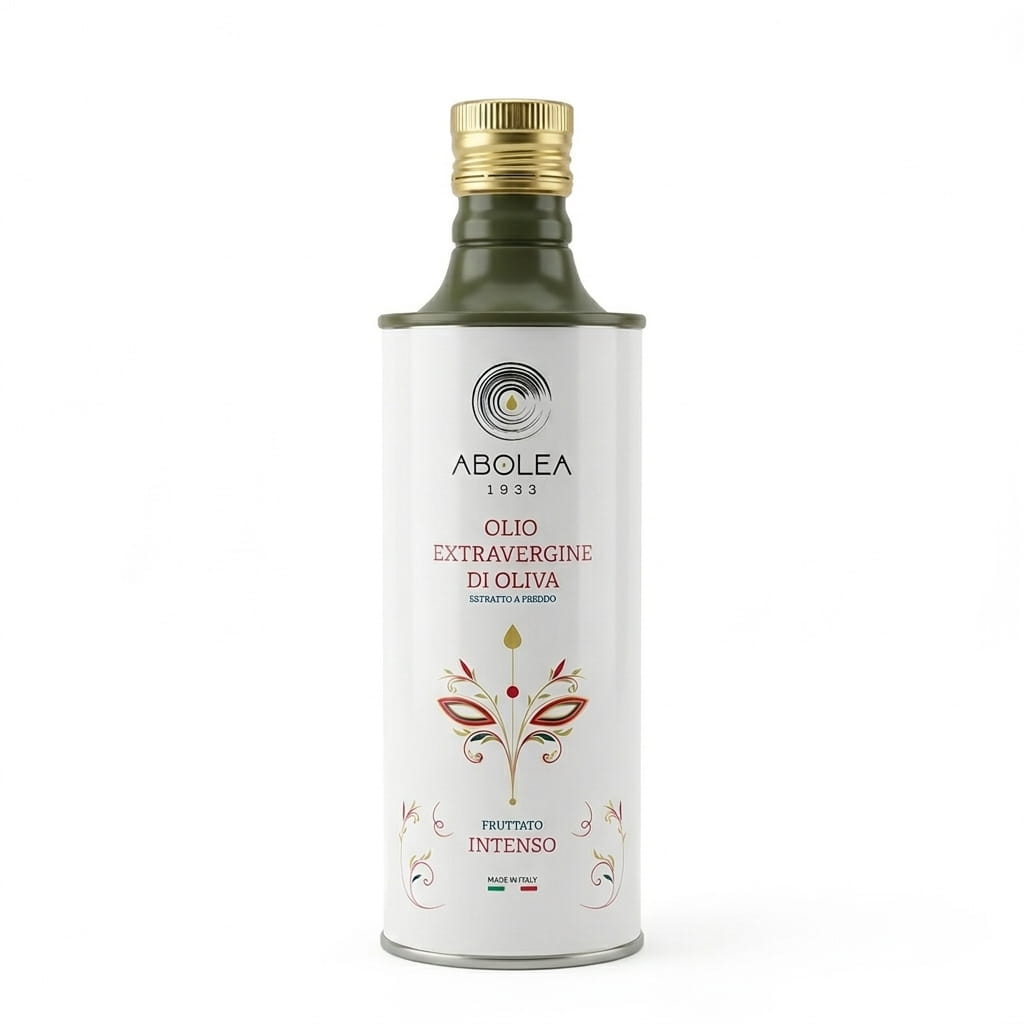 Extratop INT 50 Olio EVO 100% Italiano Fruttato Intenso Abolea - 0,50 L - Bottiglia Alluminio - immagine 1